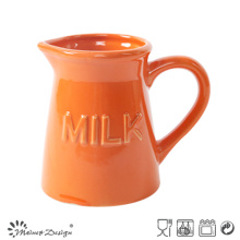 Homestyle Simples Color Glazing Emobssed Creamer